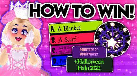 Royale high halloween 2022 fountain answers - Dec 10, 2022 · ALL ANSWERS to Win The Winter Halo 2022 Royale High All Fountain Story Answers (Turn on notifications for more Halo videos)2023 SUMMER HALO ANSWERS video - ... 